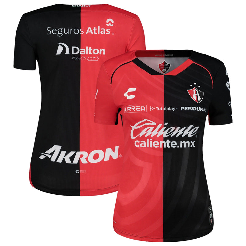 Club Atlas Charly 2024/25 Home Jersey - Red/Black