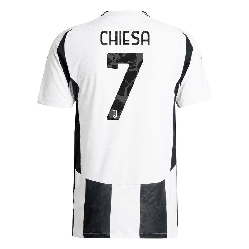 Federico Chiesa Juventus adidas 2024/25 Home Player Jersey - White