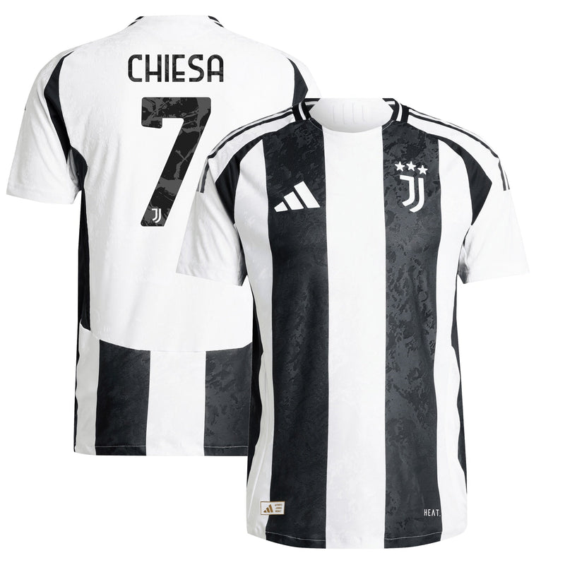 Federico Chiesa Juventus adidas 2024/25 Home Player Jersey - White