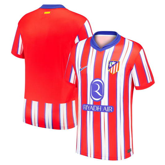 Atletico de Madrid Nike Youth 2024/25 Home Jersey - Red/White