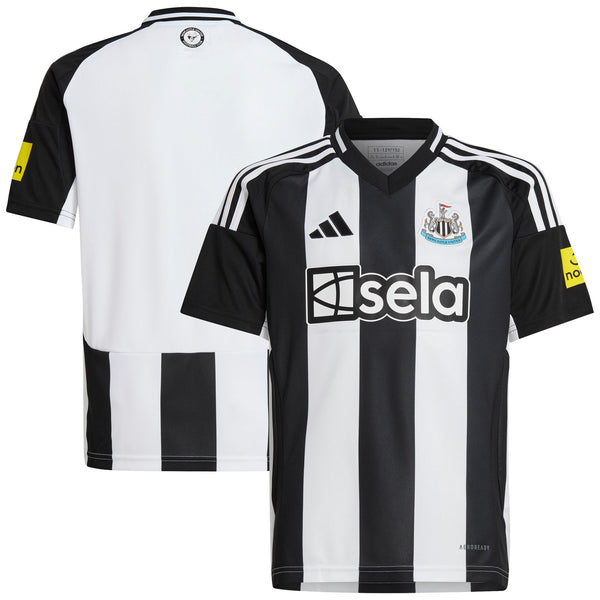 Newcastle United adidas Youth 2024/25 Home Jersey - Black