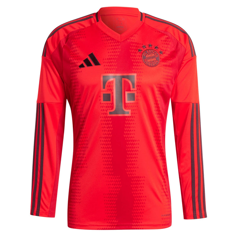 Bayern Munich adidas 2024/25 Home Long Sleeve Blank Jersey - Red