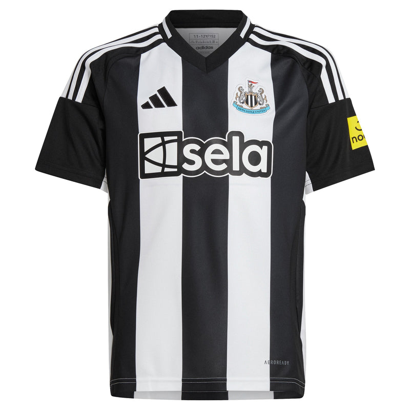 Alexander Isak Newcastle United adidas Youth 2024/25 Home Player Jersey - Black