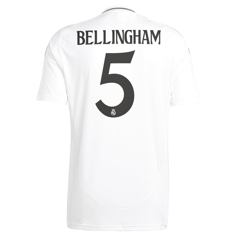 Jude Bellingham Real Madrid adidas 2024/25 Home Player Jersey Authentic - White