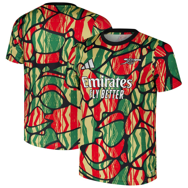 Arsenal adidas 2024/25 Pre-Match Top - Red