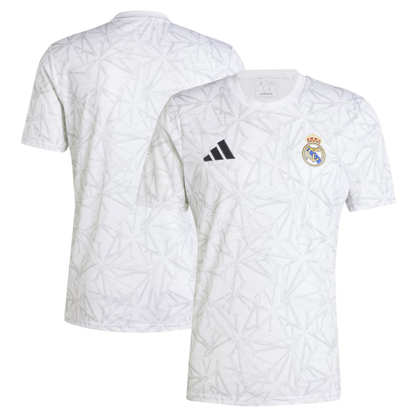 Real Madrid adidas 2024/25 Pre-Match Top - White