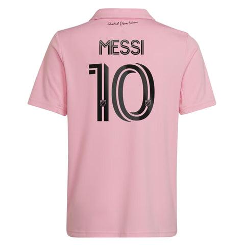 INTER MIAMI MESSI JERSEY 2023/24 KIDS PINK HEART BEAT KIT