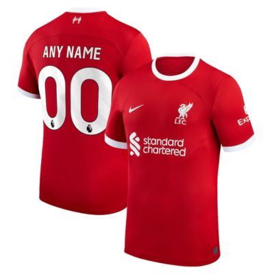 Liverpool 2023/24 Home Custom Jersey Player- Red