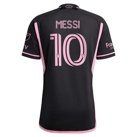 Lionel Messi Inter Miami CF adidas 2024 Authentic La Noche Player Jersey - Black