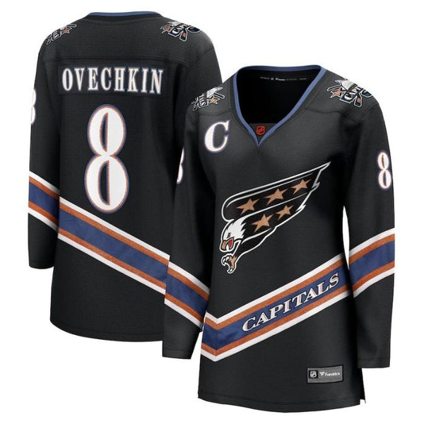 Alexander Ovechkin Washington Capitals Team Unisex Special Edition 2.0 Breakaway Player Jersey - Black - Champions Jerseys