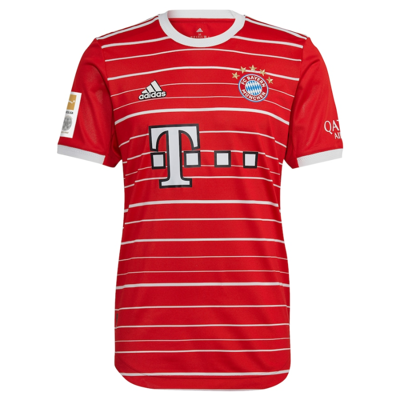 FC Bayern Munich Home Shirt 2022-23 with Kimmich 6 printing Jersey - - Jersey Teams World