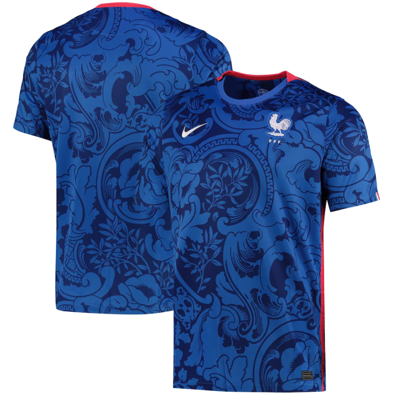 France Home Stadium Shirt 2022-23 Custom Jersey - Jersey Teams World