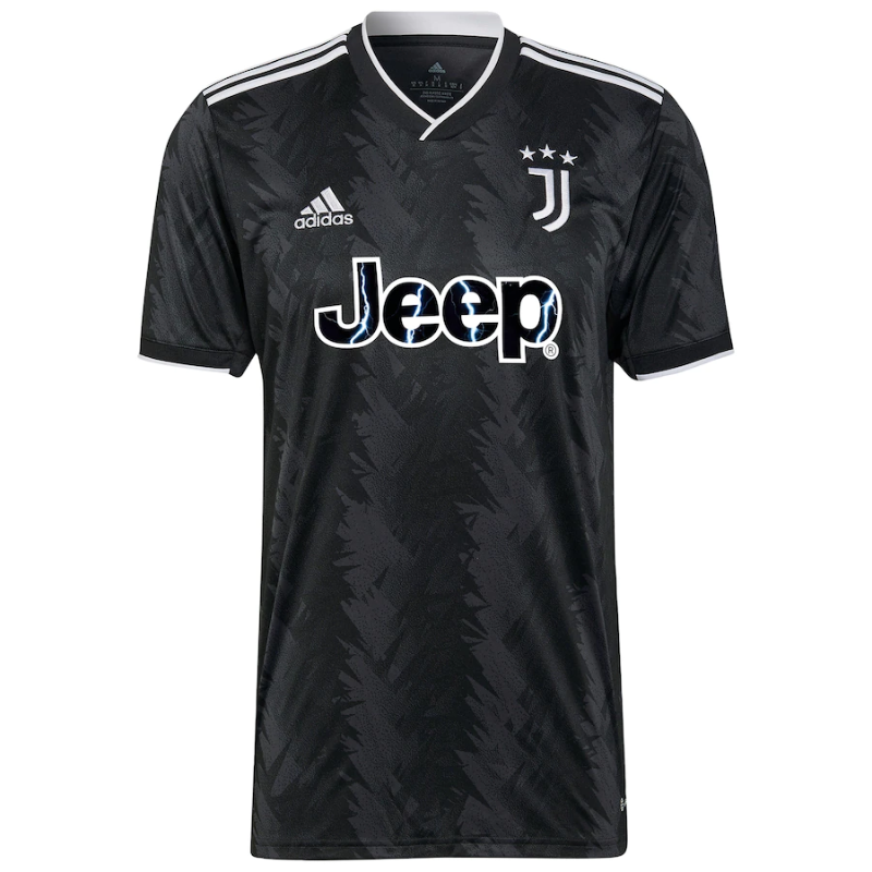 Juventus Away jerseys 2022-2023 with Player Di Maria 22 printing Unisex - Black - Jersey Teams World