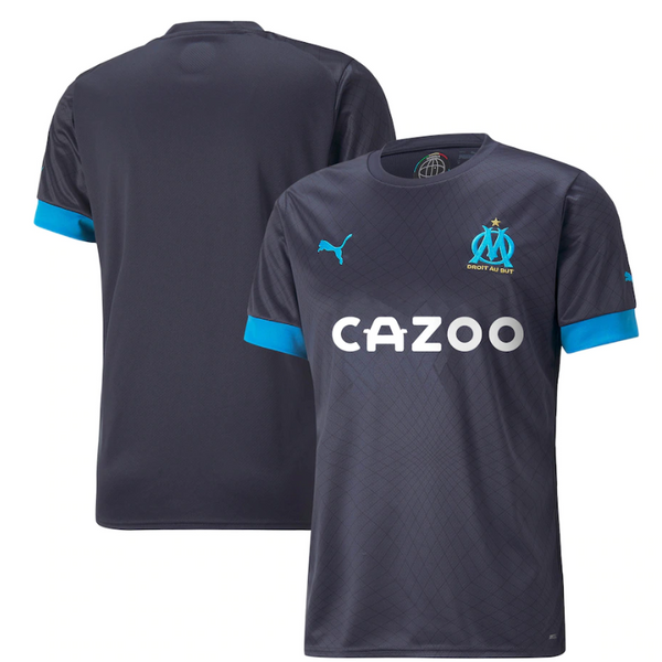 Olympique de Marseille Away Shirt 2022-23 Custom Jersey - Jersey Teams World