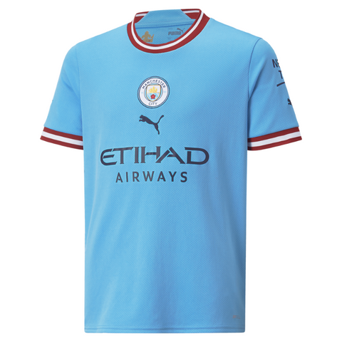 Manchester City Home Unisex Jersey 2023 With MAHREZ 26 Printing - Jersey Teams World