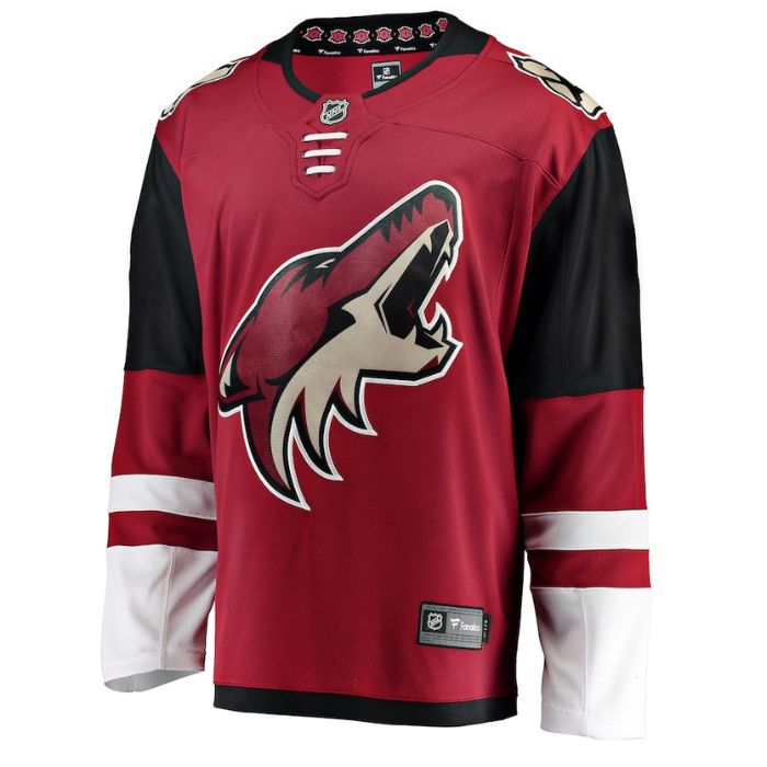 Arizona Coyotes Unisex Home Breakaway Custom Jersey - Red - Champions Jerseys