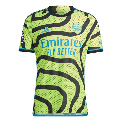 Gabriel Arsenal Away Shirt 2023-24  Jersey Player - Yellow