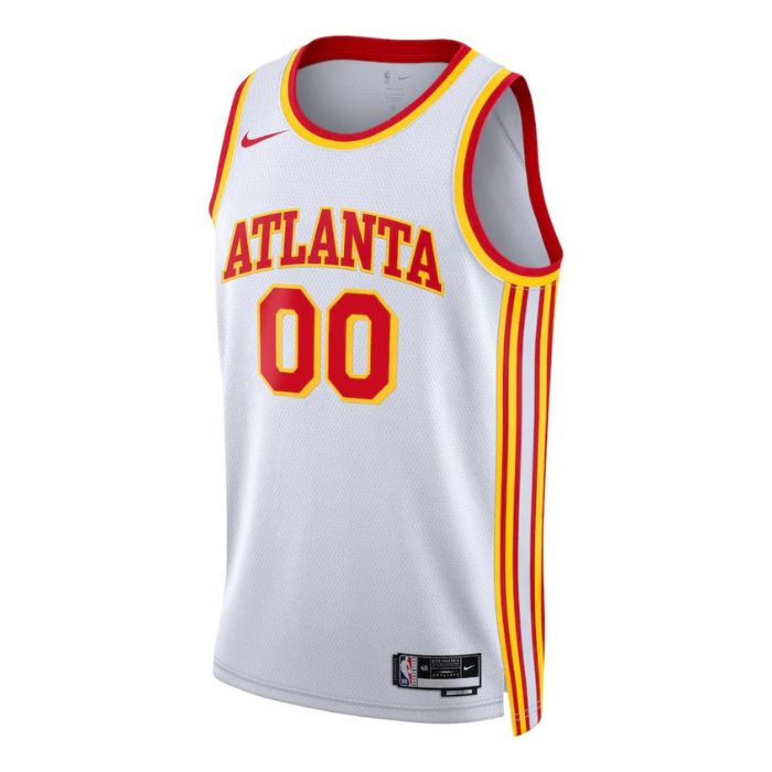 Atlanta Hawks Unisex 2022/23 Custom Jersey White - Association Edition - Champions Jerseys