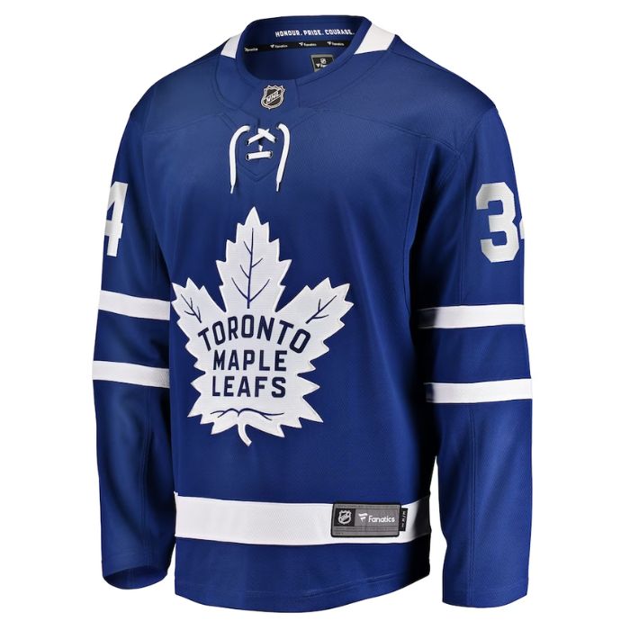 Auston Matthews Toronto Maple Leafs Team Breakaway Unisex Player Jersey - Royal - Champions Jerseys