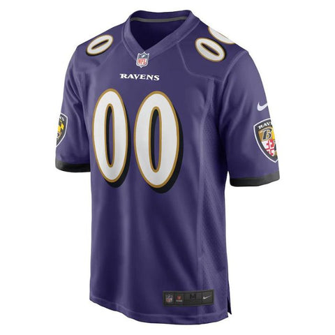 Baltimore Ravens Unisex Shirt Custom Game Jersey - Purple - Champions Jerseys