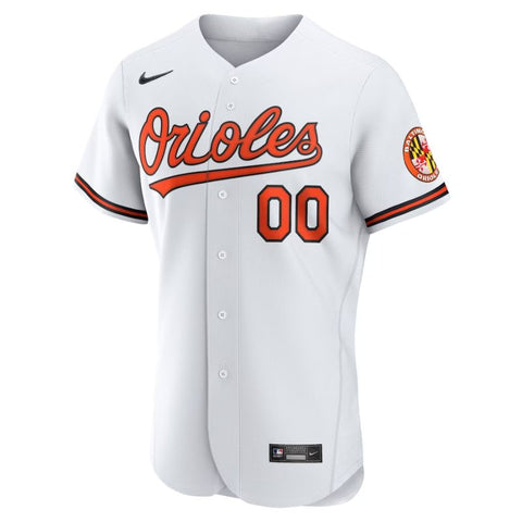 Baltimore Orioles Home Pro Official Unisex Custom Jersey - White - Champions Jerseys