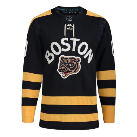 Boston Bruins Unisex 2023 Winter Classic Custom Jersey - Black - Champions Jerseys