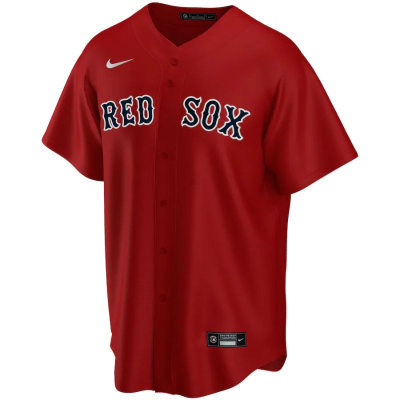 Boston Red Sox Team Alternate Unisex Custom Jersey - Red - Champions Jerseys