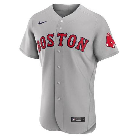 Boston Red Sox Team Road Pro Official Unisex Custom Jersey - Gray - Champions Jerseys