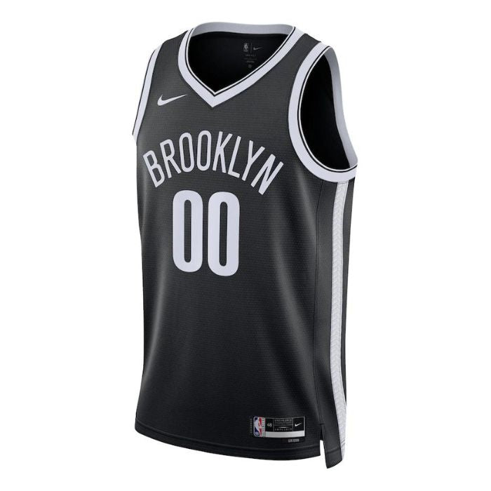 Brooklyn Nets Unisex Shirt 2022/23 Swingman Customized Jersey Black - Icon Edition - Champions Jerseys