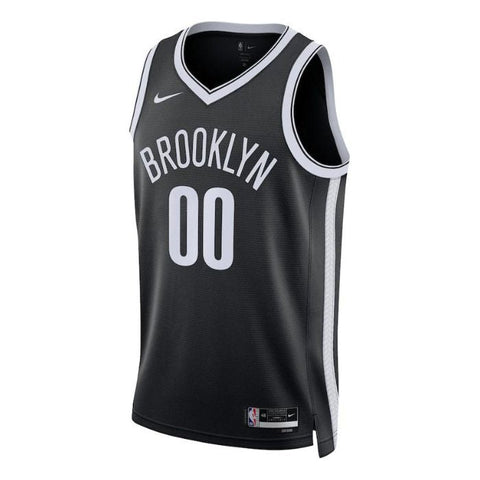 Brooklyn Nets Unisex Shirt 2022/23 Swingman Customized Jersey Black - Icon Edition - Champions Jerseys