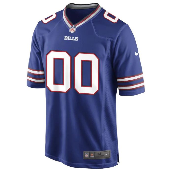 Buffalo Bills Unisex Shirt Custom Game Jersey - Royal - Champions Jerseys