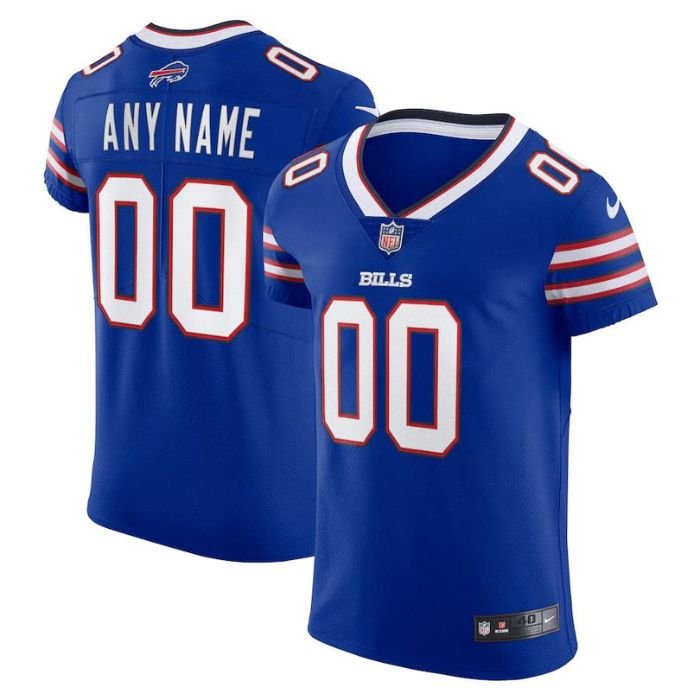 Buffalo Bills Unisex Shirt Vapor Elite Custom Jersey - Royal - Champions Jerseys