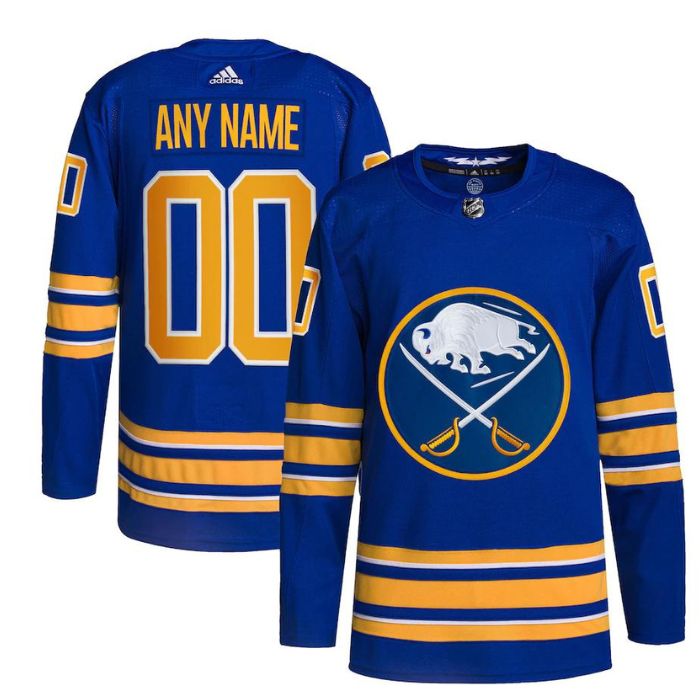 Buffalo Sabres Unisex Home Pro Custom Jersey - Royal - Champions Jerseys