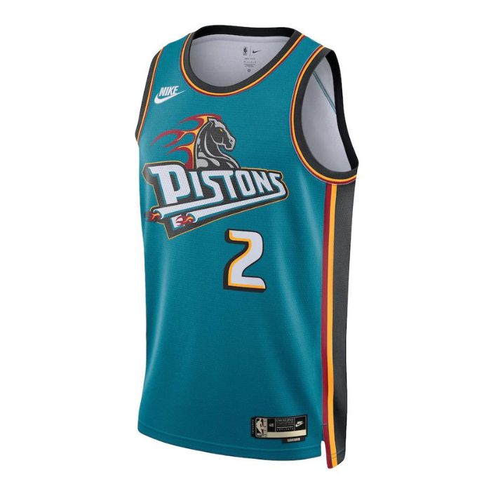 Cade Cunningham Detroit Pistons Unisex 2022/23 Swingman Jersey Teal - Classic Edition - Champions Jerseys