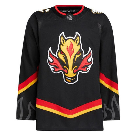 Calgary Flames Unisex Alternate Primegreen Pro Jersey - Black - Champions Jerseys