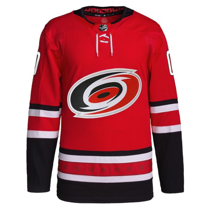 Carolina Hurricanes Unisex Home Primegreen Pro Custom Jersey - Red - Champions Jerseys