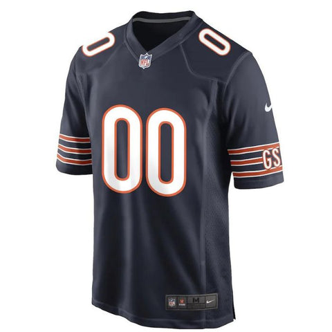 Chicago Bears Unisex Shirt Custom Game Jersey - Navy - Champions Jerseys