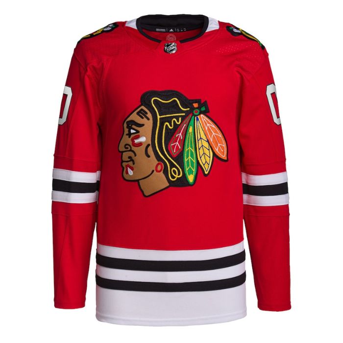 Chicago Blackhawks Unisex Home Primegreen Pro Custom Jersey - Red - Champions Jerseys