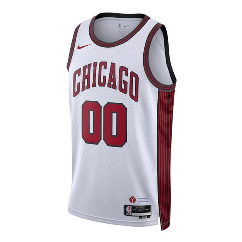 Chicago Bulls Unisex Shirt 2022/23 Swingman Customized Jersey - City Edition - White - Champions Jerseys