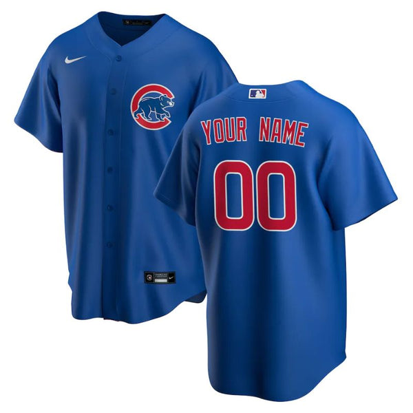 Chicago Cubs Team Alternate Unisex Custom Jersey - Royal - Champions Jerseys