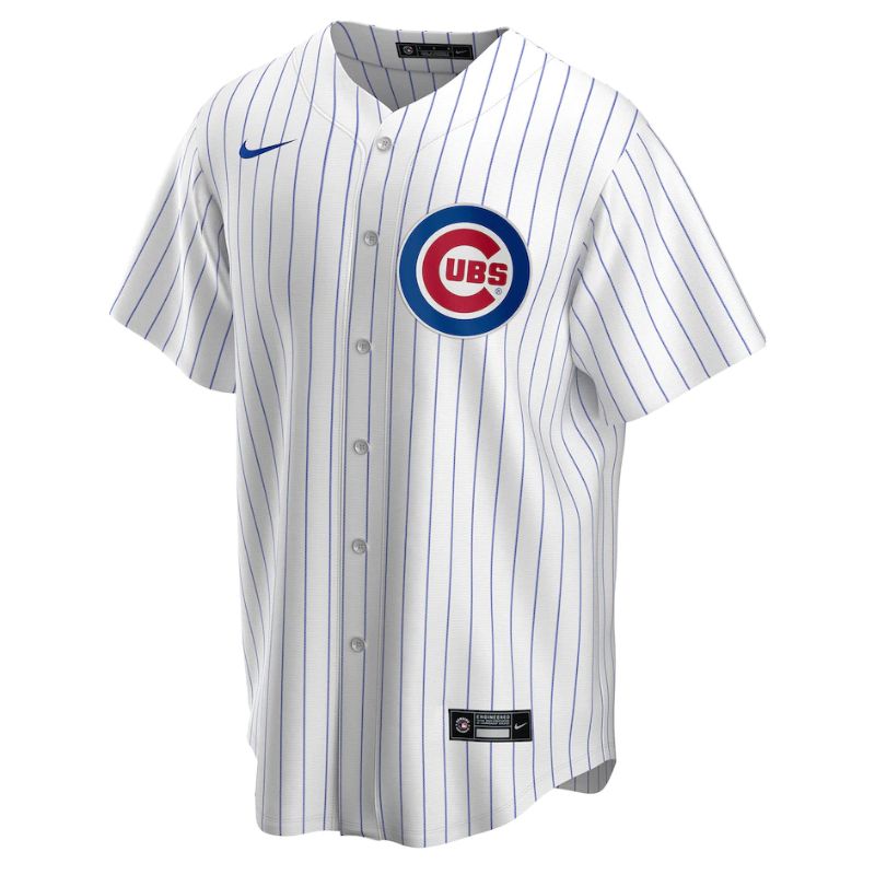Chicago Cubs Team Home Unisex Custom Jersey - White - Champions Jerseys