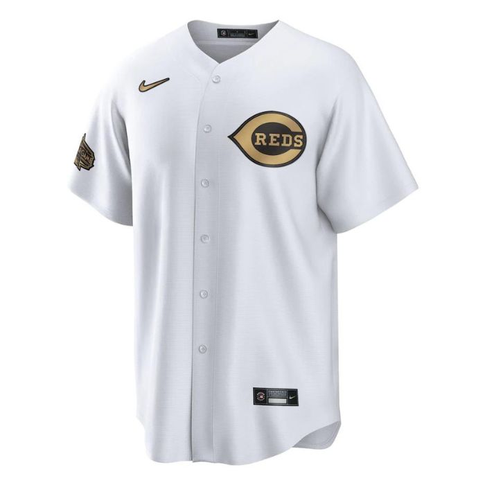 Cincinnati Reds Team 2022 MLB All-Star Game Unisex Custom Jersey - White - Champions Jerseys