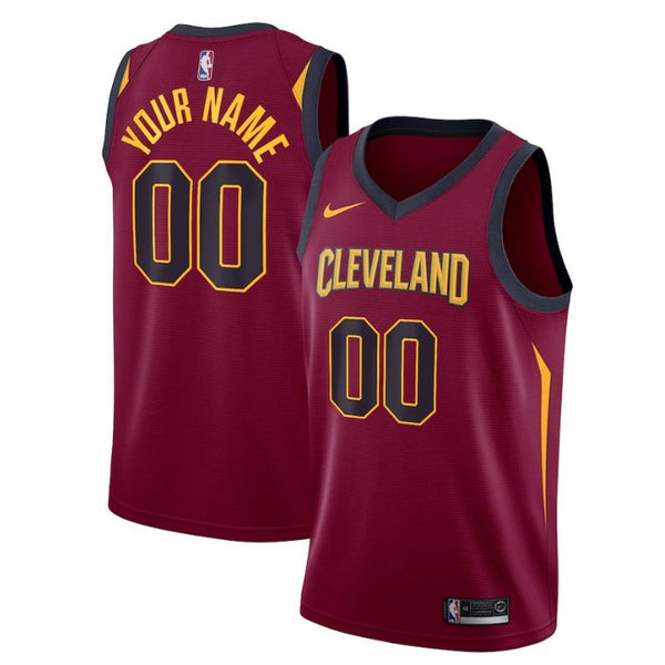 Cleveland Cavaliers Unisex Swingman Custom Jersey Maroon - Icon Edition - Champions Jerseys