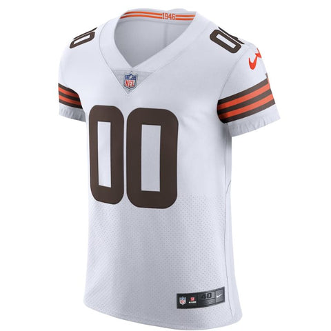 Cleveland Browns Team Vapor Elite Unisex Custom Jersey - White - Champions Jerseys