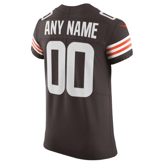Cleveland Browns Vapor Elite Unisex Custom Jersey - Brown - Champions Jerseys