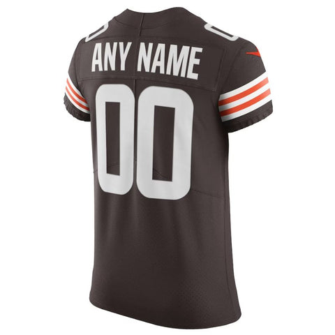 Cleveland Browns Vapor Elite Unisex Custom Jersey - Brown - Champions Jerseys