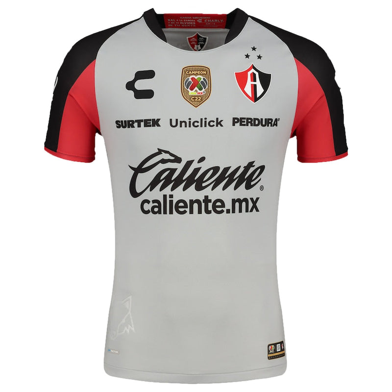 Club Atlas jerseys 2022/2023 Away Blank jerseys Unisex - Gray/Black - Jersey Teams World