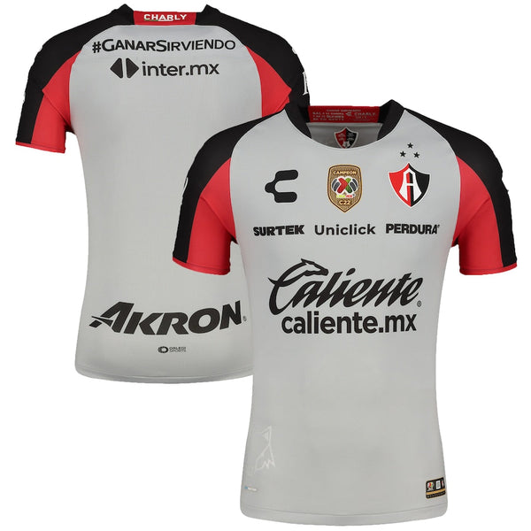 Club Atlas jerseys 2022/2023 Away Blank jerseys Unisex - Gray/Black - Jersey Teams World