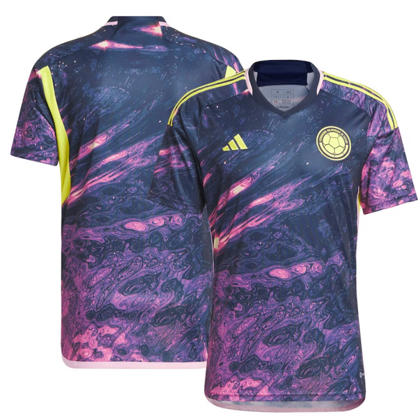 Colombia Women's National Team 2023/24 Away Jersey - Navy - Jersey Teams World