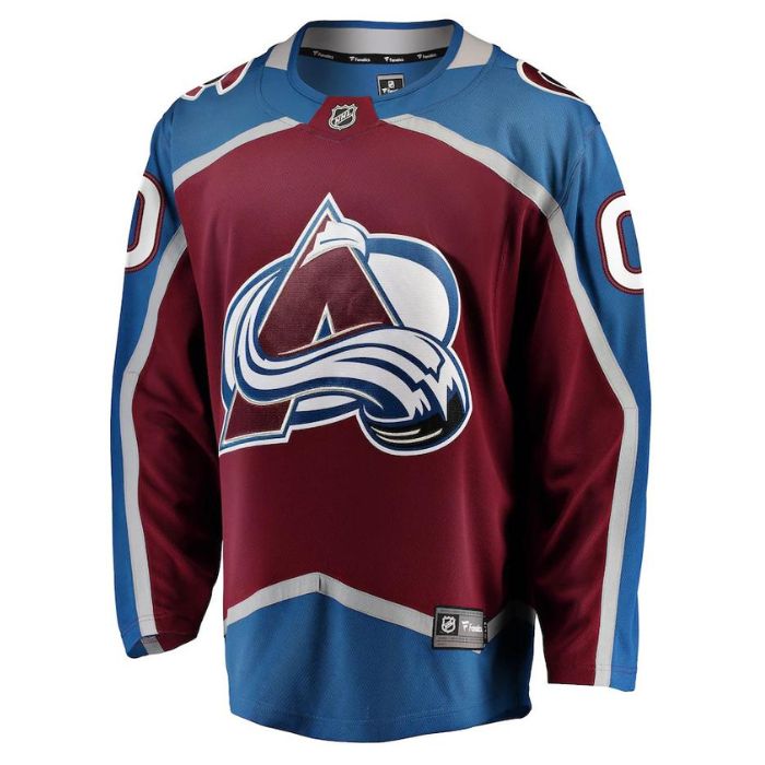 Colorado Avalanche Unisex Home Breakaway Custom Jersey - Maroon - Champions Jerseys